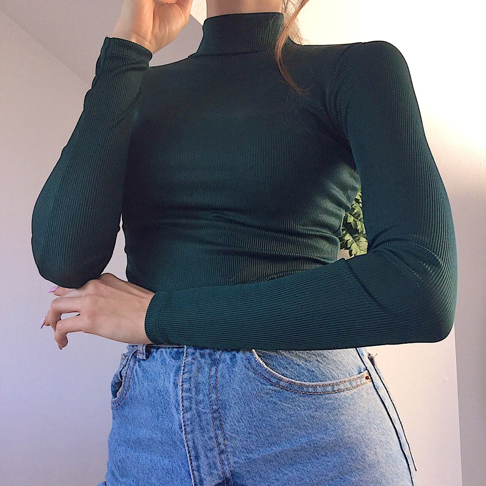 Zara Turtleneck Bodysuit